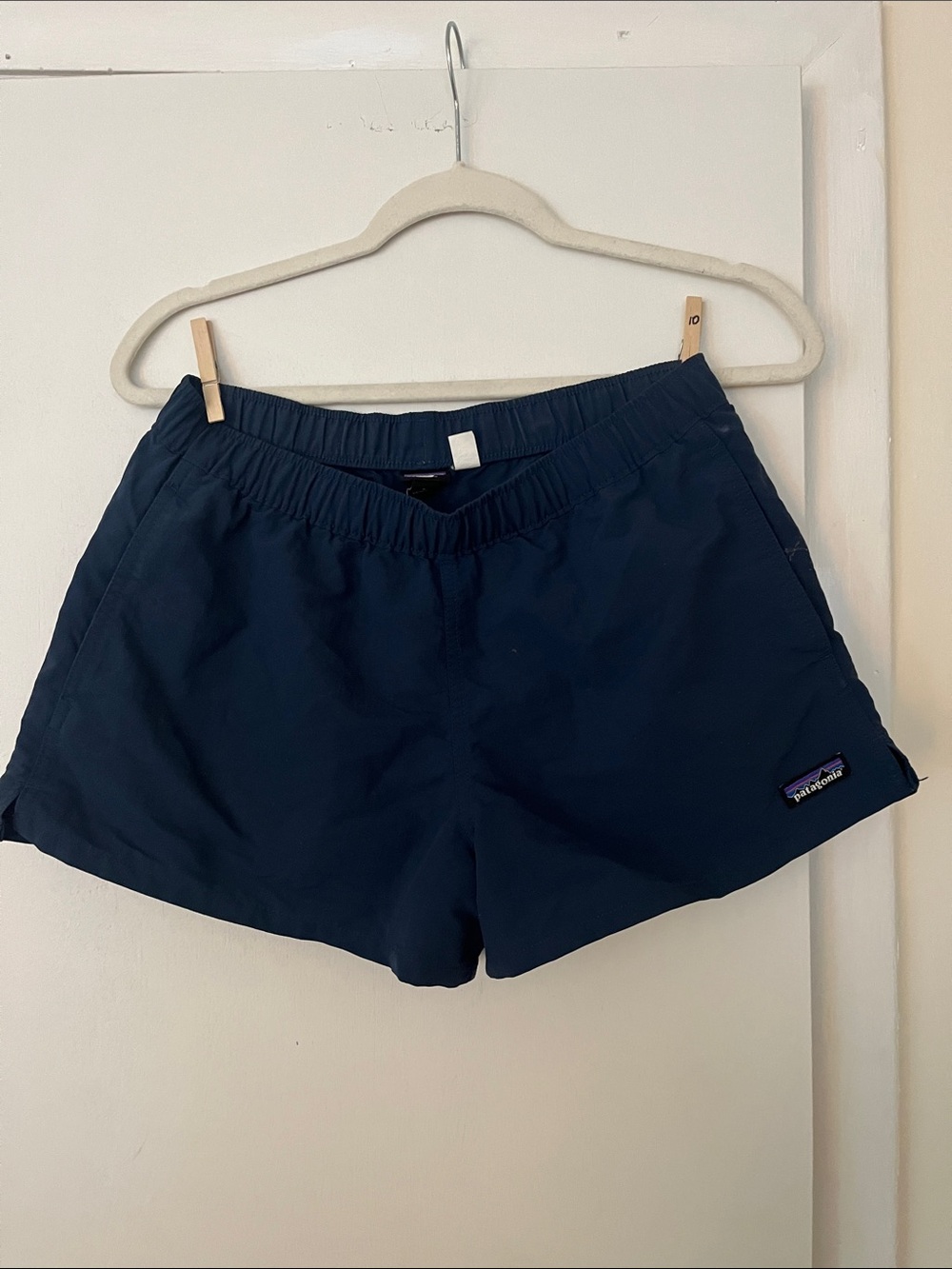 Patagonia Women's Navy Athletic Running Shorts